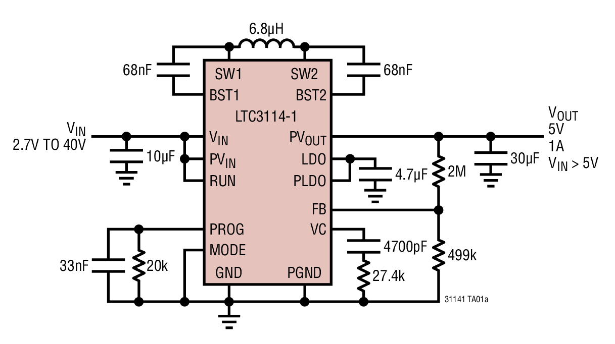 LTC3114-1Ӧͼһ